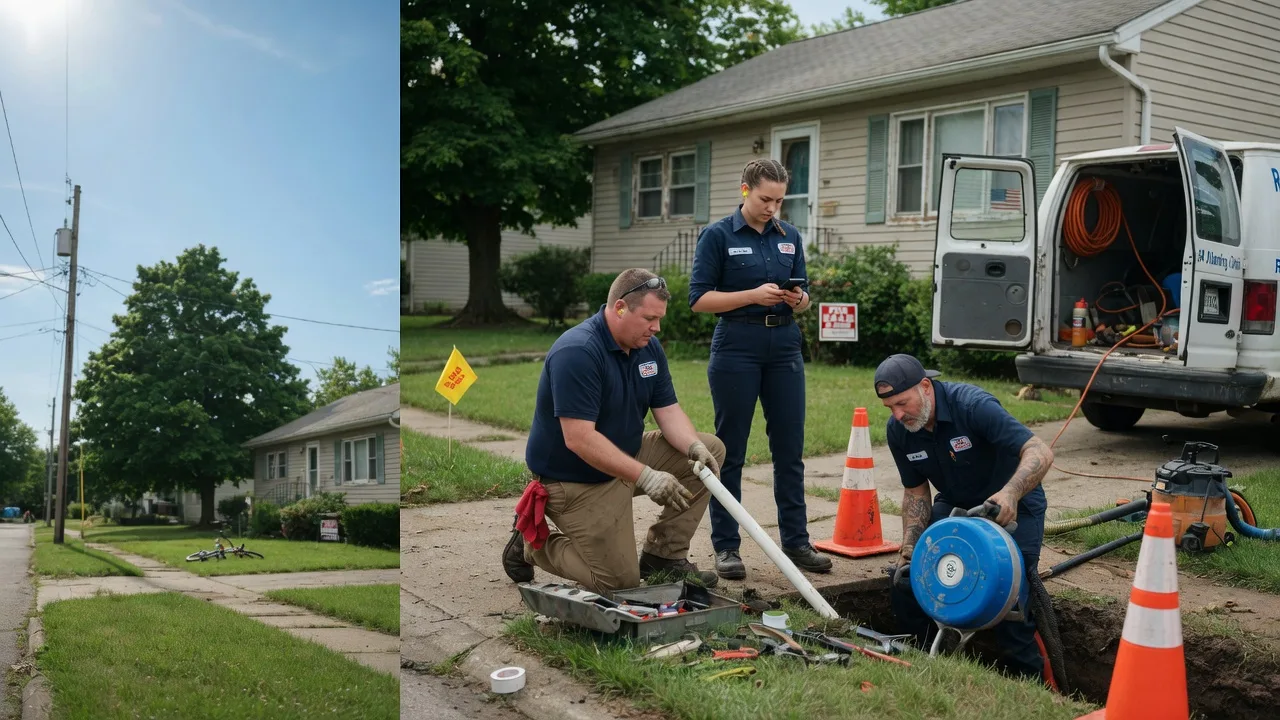 Sewer Line Repair in Scott Air Force Base, IL near me